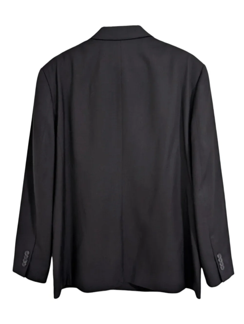 Topman Mens Black Double Breasted Blazer Jacket NWT Size 40R Peak Lapel